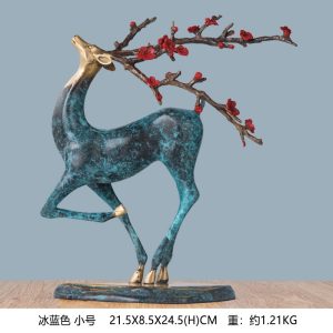 Tượng hươu hoa anh đào CD393