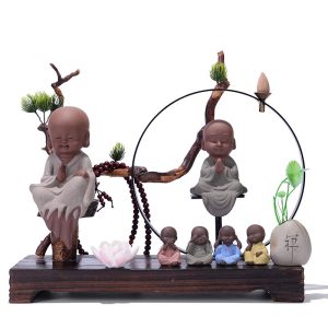 Thác trầm hương chú tiểu đẹp CD1060