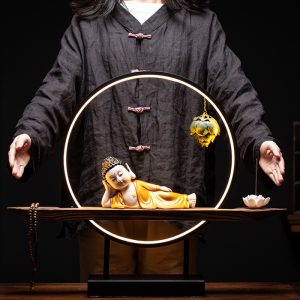 Thác khói trầm hương Phật nằm CD1084