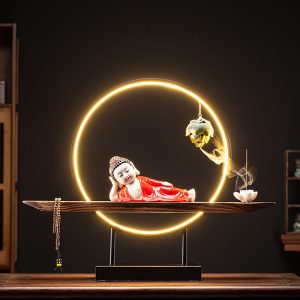 Thác khói trầm hương Phật nằm CD1084