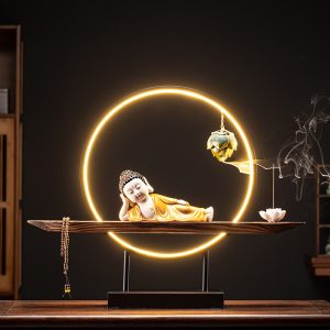 Thác khói trầm hương Phật nằm CD1084