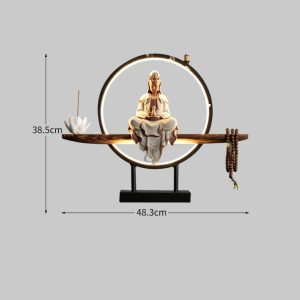 Thác khói trầm hương đèn led CD1138