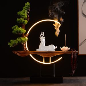 Thác khói trầm hương đèn led CD1071