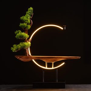 Thác khói trầm hương đèn led CD1071