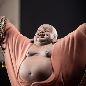 Thác khói trầm hương mẫu tượng di lặc CD1101