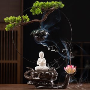 Thác khói trầm hương phong thủy CD1072