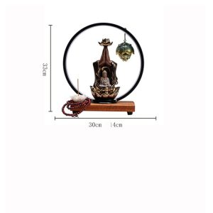 Thác khói trầm hương tay Phật CD1098