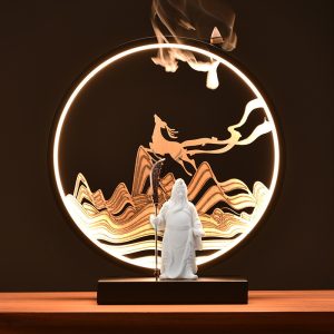 Trầm hương thác khói chú tiểu CD1089