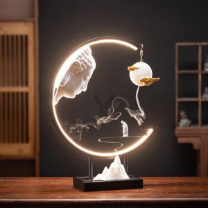 Trầm hương thác khói tượng Phật CD1102