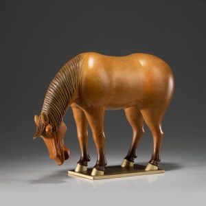 Tượng ngựa vàng cao cấp làm quà tặng CD1013