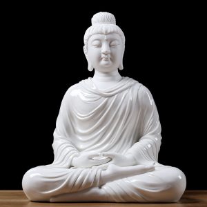 Tượng Phật Thích Ca bằng gốm đẹp CD1133