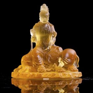 Tượng Phổ Hiền và Văn Thù bồ tát CD1232