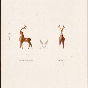 Tượng hươu sáng tạo CD1049