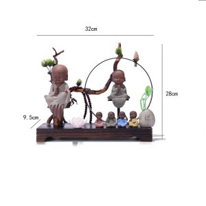 Thác trầm hương chú tiểu đẹp CD1060