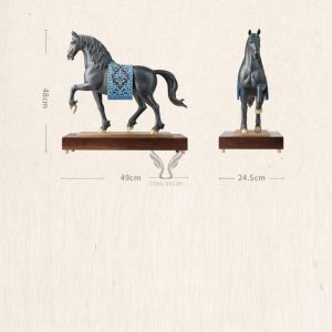 Ngựa Andalucia phong thủy CD1048