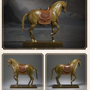 Quà tặng sếp tượng ngựa tây tạng CD998