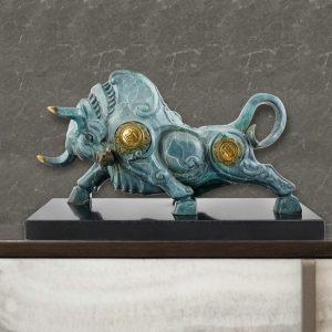 Tượng bò tót tài chính thịnh vượng CD273