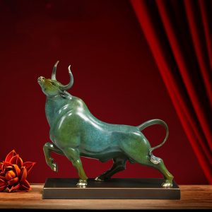 Tượng bò tót nghệ thuật CD391