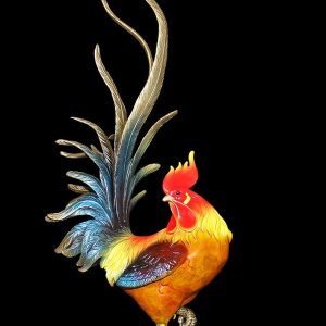 Tượng gà trống mang lại sự may mắn CD35