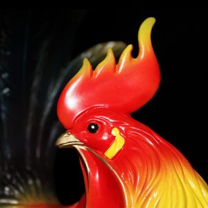 Tượng gà trống mang lại sự may mắn CD35