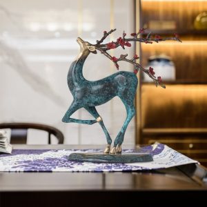 Tượng hươu hoa anh đào CD392