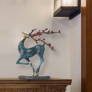 Tượng hươu hoa anh đào CD392