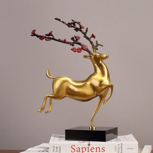 Tượng hươu Sika để bàn CD827