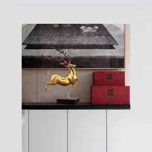 Tượng hươu Sika để bàn CD827