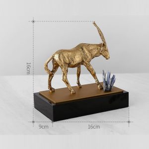 Đồ decor hươu sừng tấm CD234