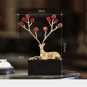 Tượng hươu sừng tấm cao cấp CD815