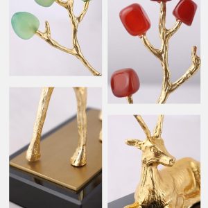 Tượng hươu sừng tấm cao cấp CD815