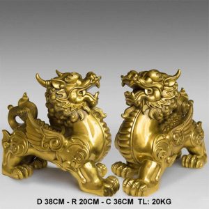 Tượng Tỳ Hưu phong thủy CD741