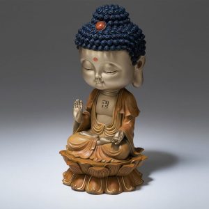 Mẫu tượng phật chibi đẹp decor để bàn làm việc CD930