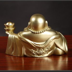 Phật Di Lặc bằng đồng nguyên chất để oto CD507