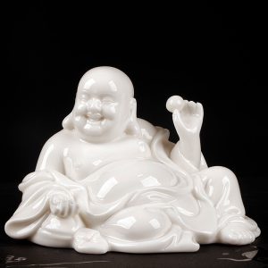 Tượng phật di lặc để xe ô tô mang lại may mắn CD484