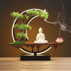 Thác khói trầm hương Phật trên cung trăng CD2029