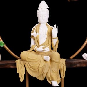 Thác khói trầm hương Phật Quan Âm lớn thờ tại gia CD2035