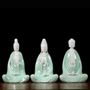 Thác khói trầm hương Phật Tây Phương Tam Thánh CD2032