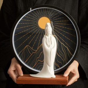 Thác khói trầm hương phong thủy mẫu mới 2023 CD2033