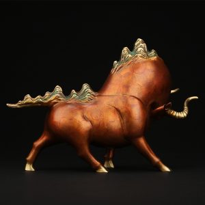 Tượng bò tót phố Wall CD389