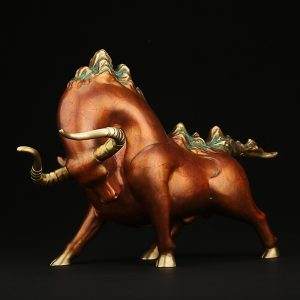 Tượng bò tót phố Wall CD389