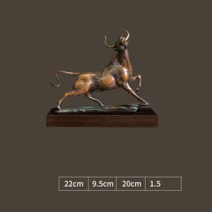 Tượng bò tót cao cấp thủ công mỹ nghệ CD633