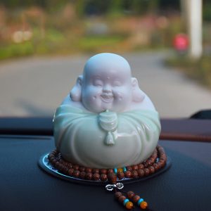 Tượng phật di lặc để xe ô tô CD481