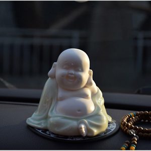 Tượng phật di lặc để xe ô tô CD481