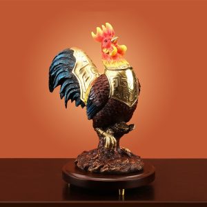 Tượng gà trống vàng CD610