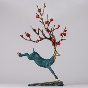 Tượng hươu hoa anh đào CD394