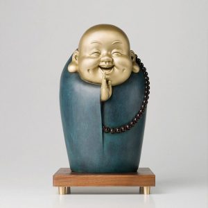 Tượng Phật Di Lặc bằng đồng CD858