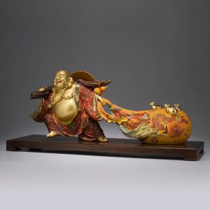 Tượng phật di lặc bằng đồng phiên bản giới hạn CD919