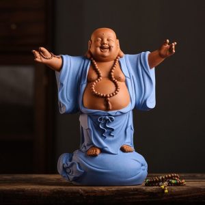 Tượng Phật Di Lặc bằng gốm CD2037