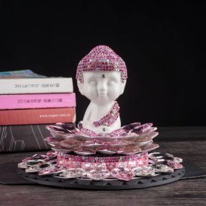 Tượng Phật Như Lai nạm đá để oto CD527